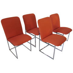 Milo Baughman Styled DIA Dining Chairs