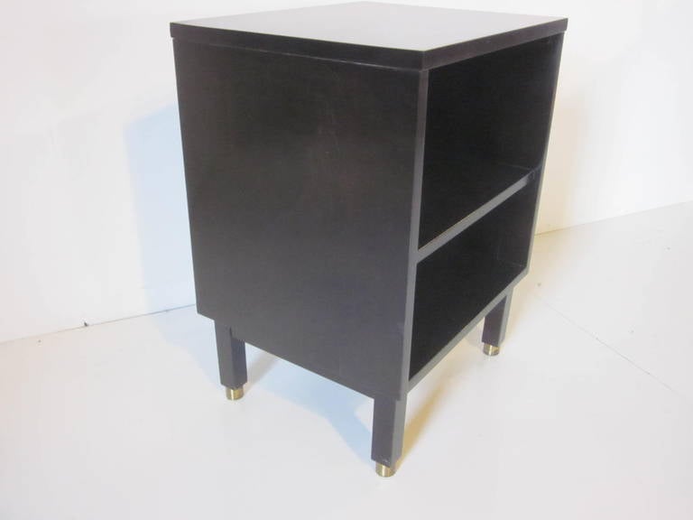 Mid-Century Modern Edward Wormley Nightstand or Side Cabinet by Dunbar  For Sale
