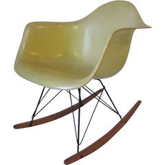 Vintage Eames Zenith Rope Edged Rocker