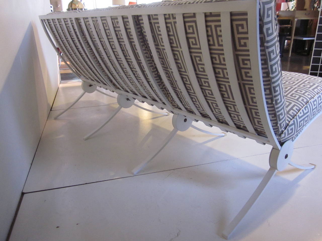 Barcelona Styled Sofa in Sunbrella Fabric