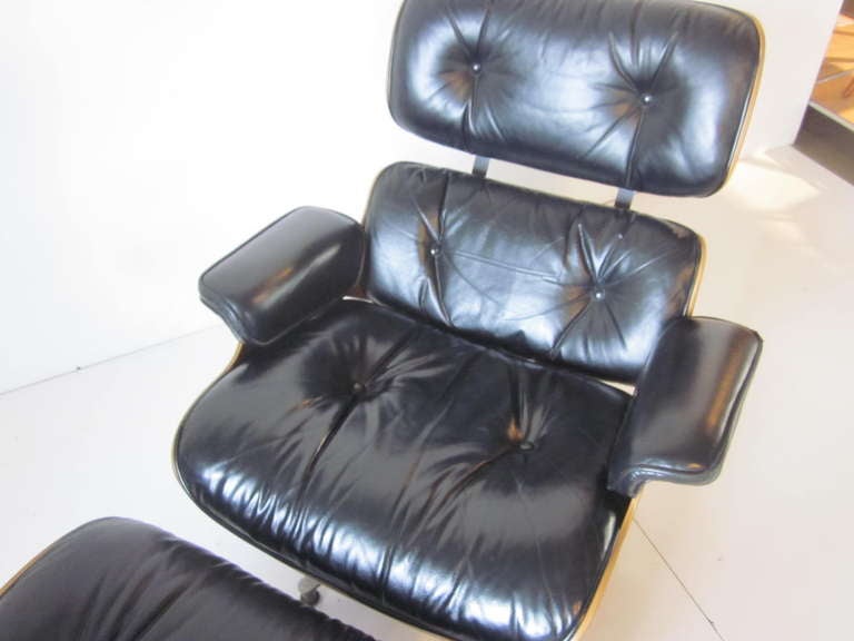 American Eames Rosewood 670 Loung Chair w/ Ottoman