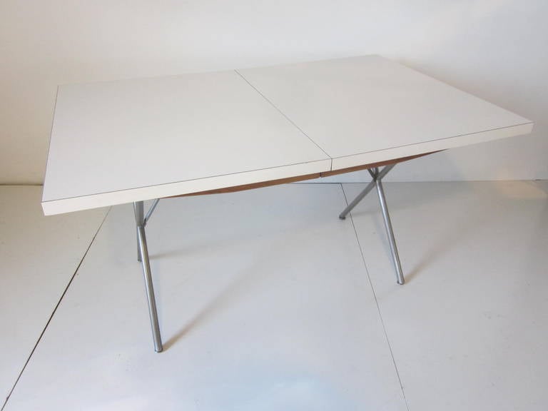 George Nelson X-Leg Dining Table In Excellent Condition In Cincinnati, OH