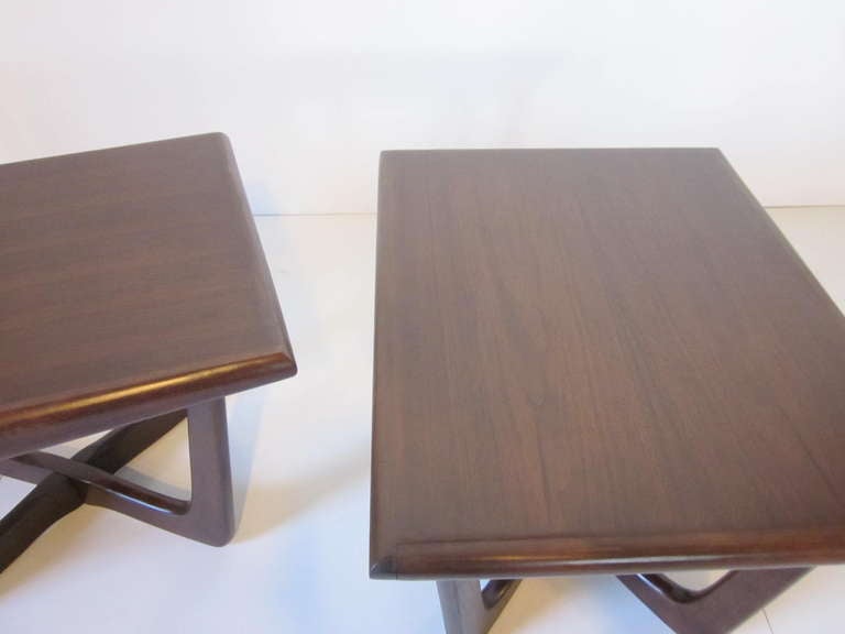 American Adrian Pearsall Styled Side Tables