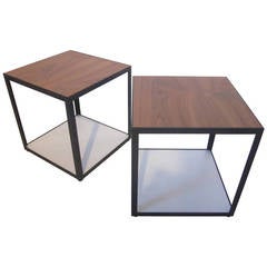 Nelson Steel Frame Side Tables