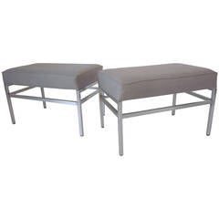 Industrial Upholstered Bench or Stools