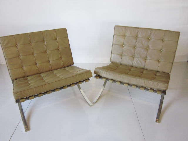 American Knoll Barcelona Chairs