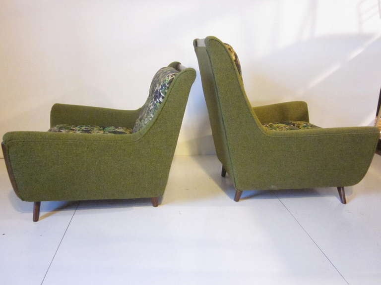 American Pearsall Mama & Papa Chairs