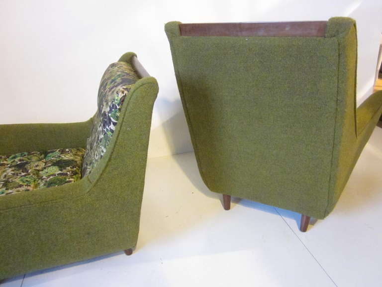Mid-Century Modern Pearsall Mama & Papa Chairs