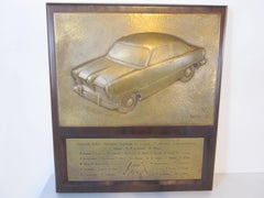 Heinser Crafted 50's German Ford Automotive Plaque