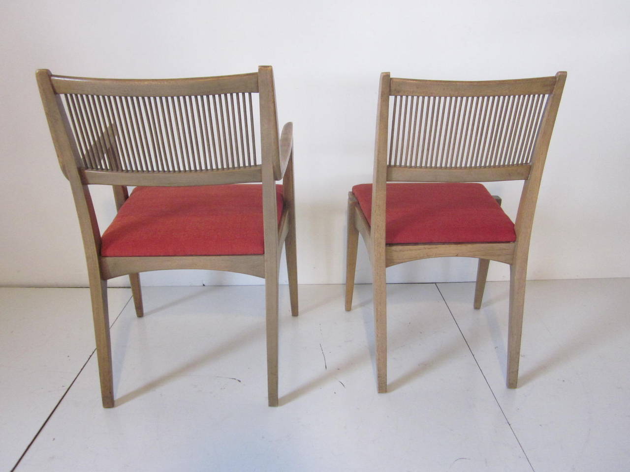 Drexel Dining Chairs Designed by John Van Koert In Excellent Condition In Cincinnati, OH