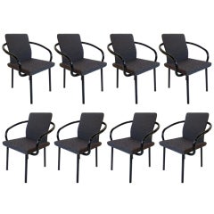 8 Ettore Sottsass Knoll Chairs