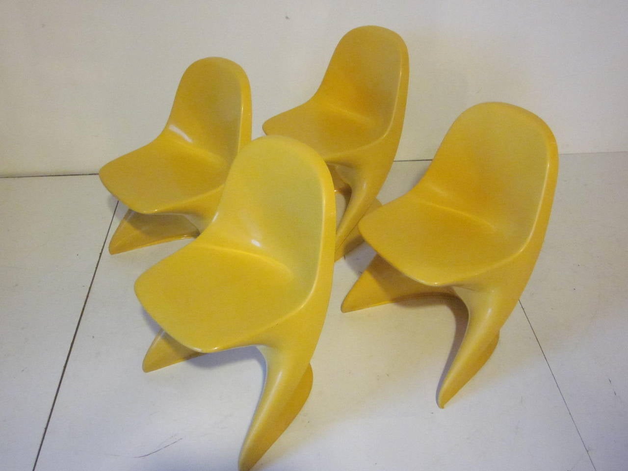German Casalino Molded Children's Chairs