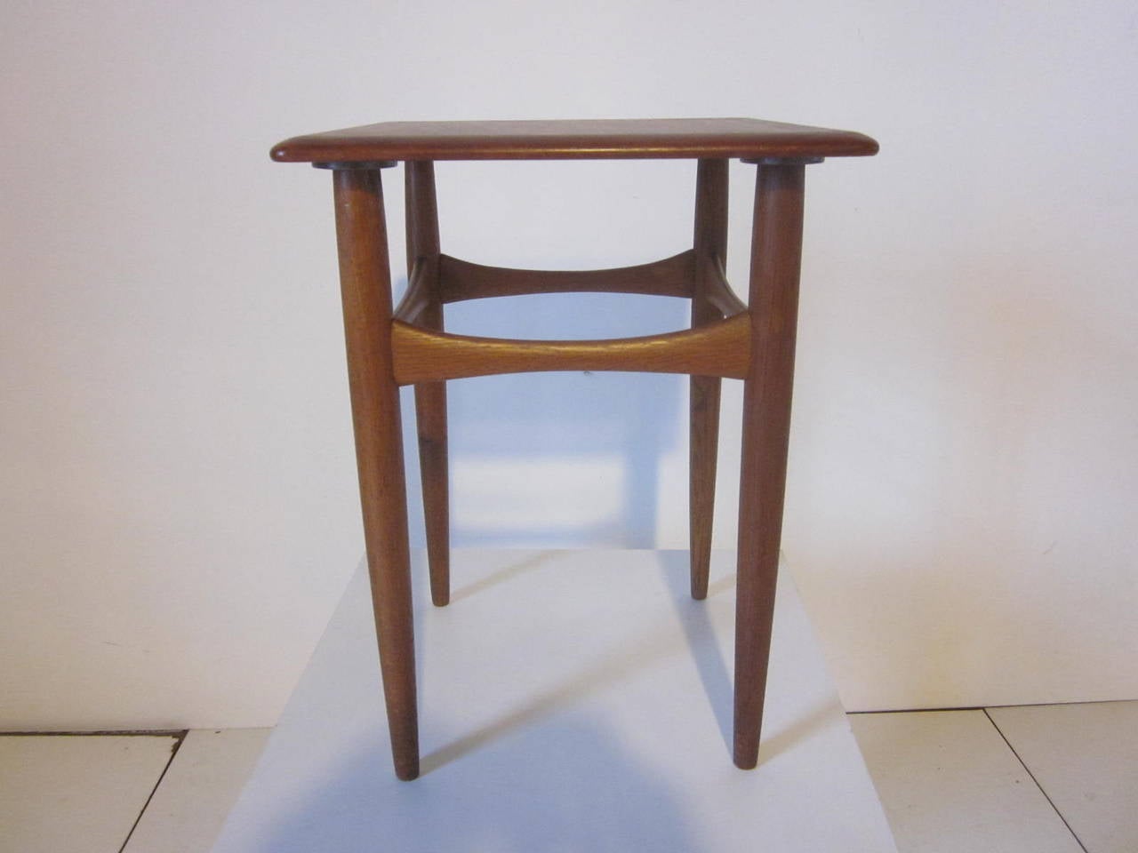 Mid-Century Modern Hans Andersen Teakwood Side Table