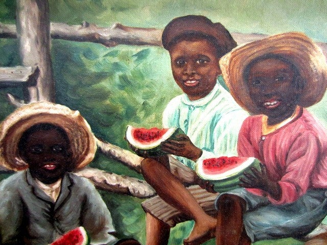 Black Americana Genre Painting