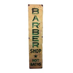 Antique Early "spa" Sign