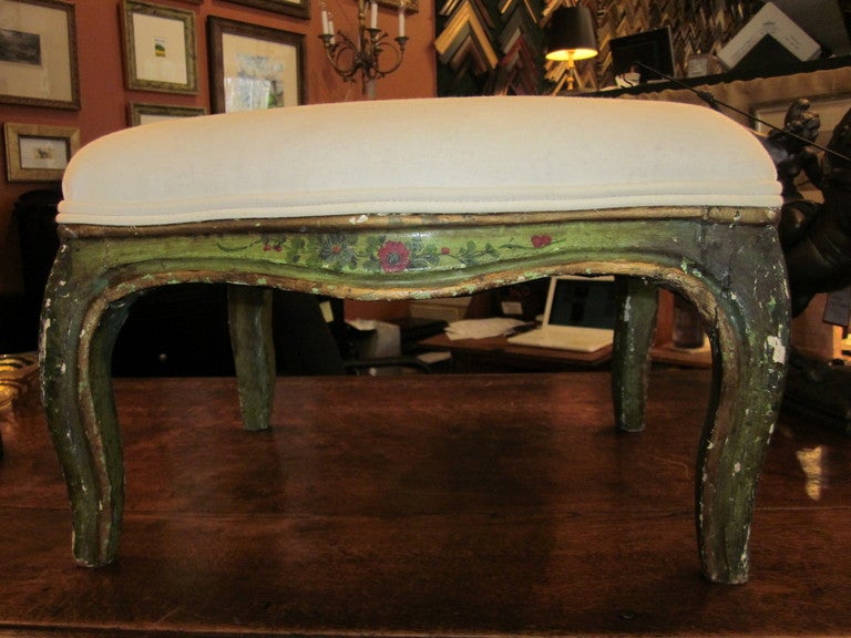 Antique Venetian Footstool