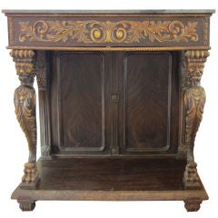 Carved Hall Console