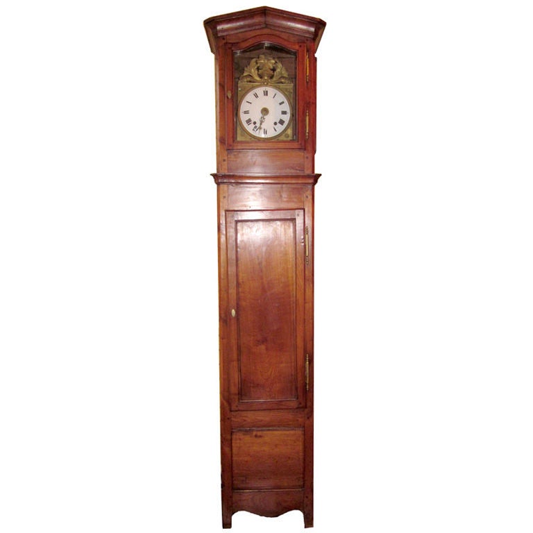 French Country Grandfather Clock at 1stDibs