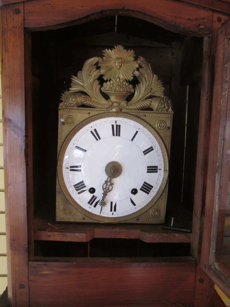 French Country Grandfather Clock at 1stDibs