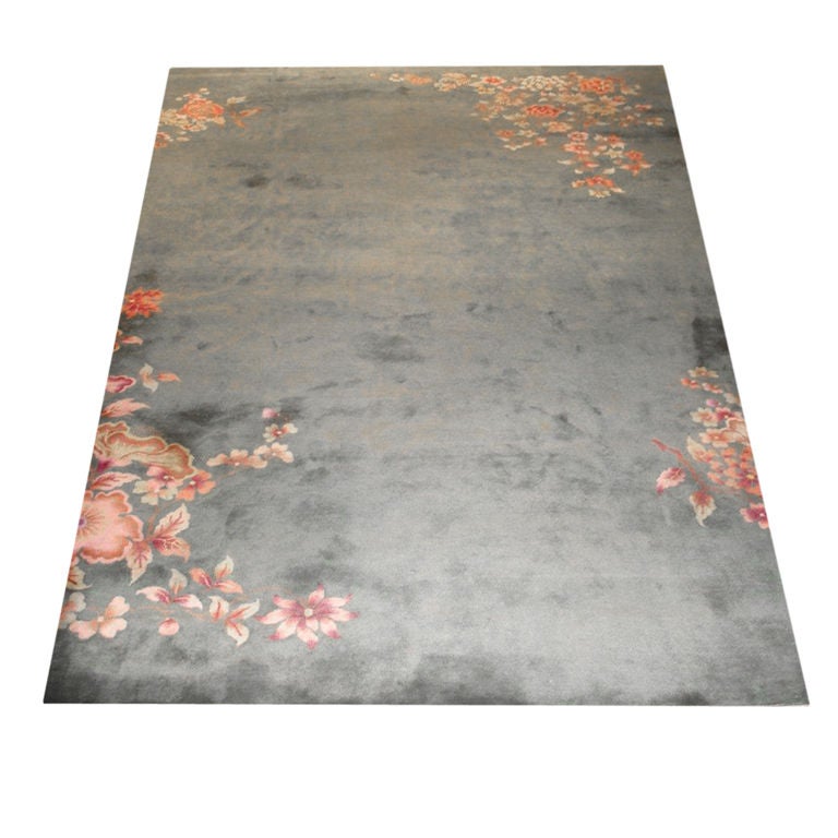 Chinese Art Deco Rug For Sale