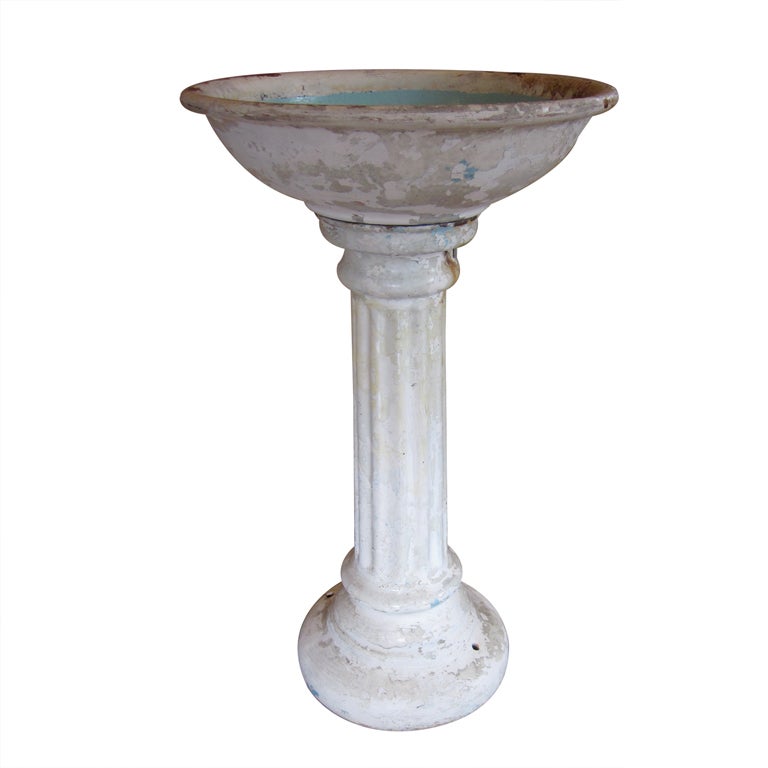 Antique Marble Bird bath at 1stDibs