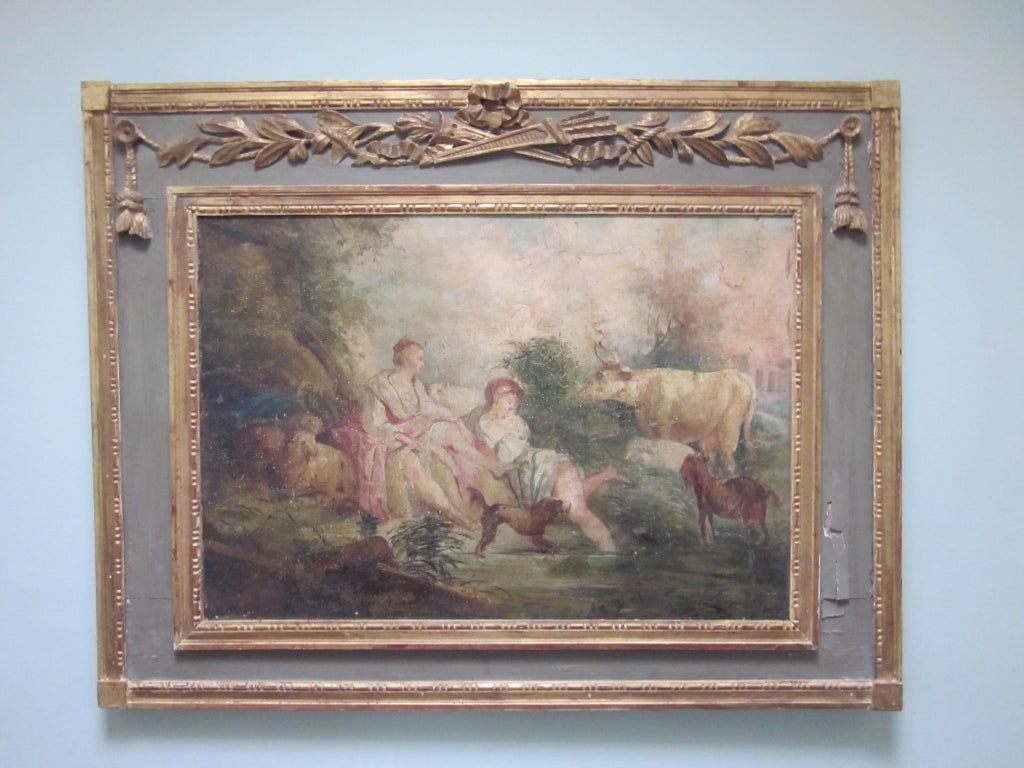 Oil on Canvas overdoor