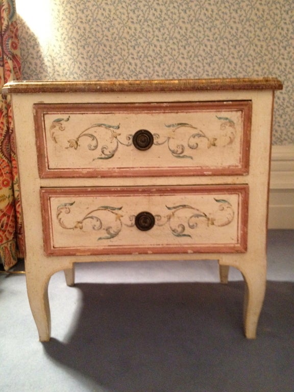 Pair of Italian night tables