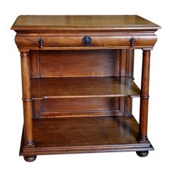 French Late 19th Century Console/Server in Walnut (#FD-T2348)