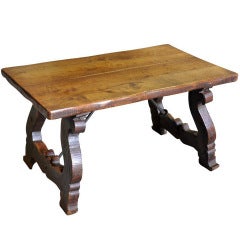Spanish Antique Late 19th Century Coffee Table (#FD-FTP496)