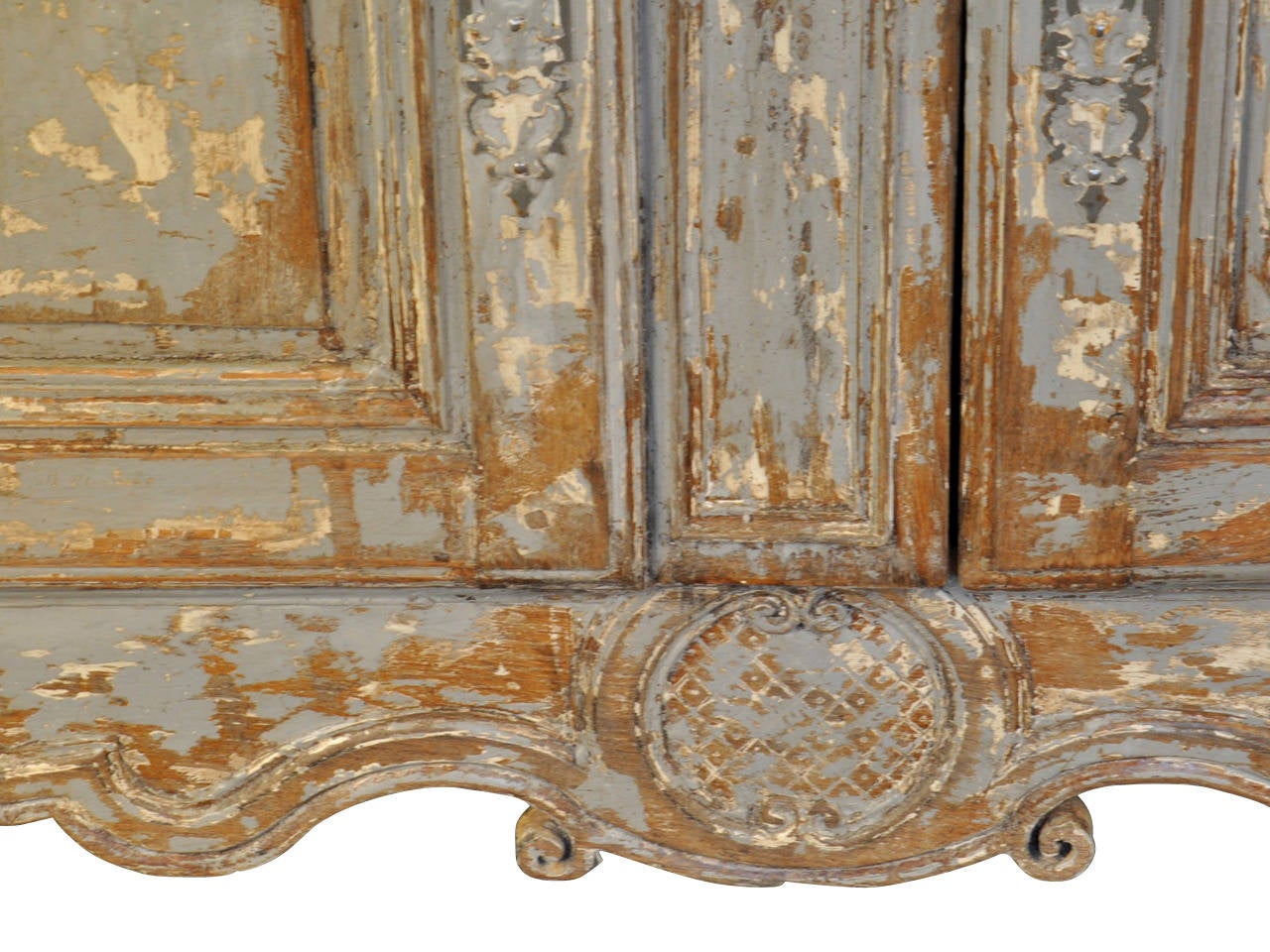 Early 20th Century French Provencale Painted Enfilade 5