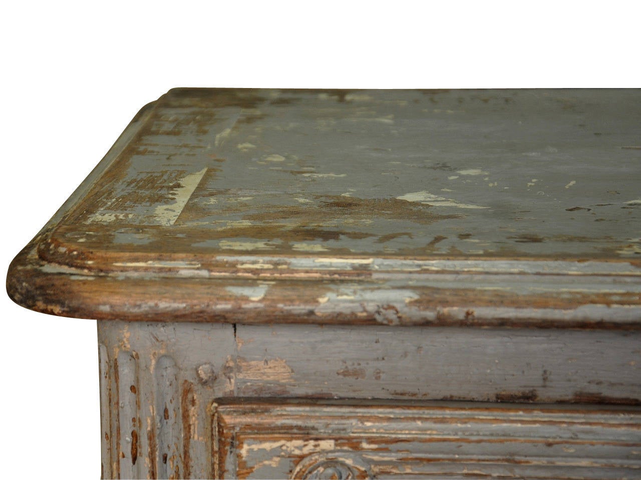 Early 20th Century French Provencale Painted Enfilade 1