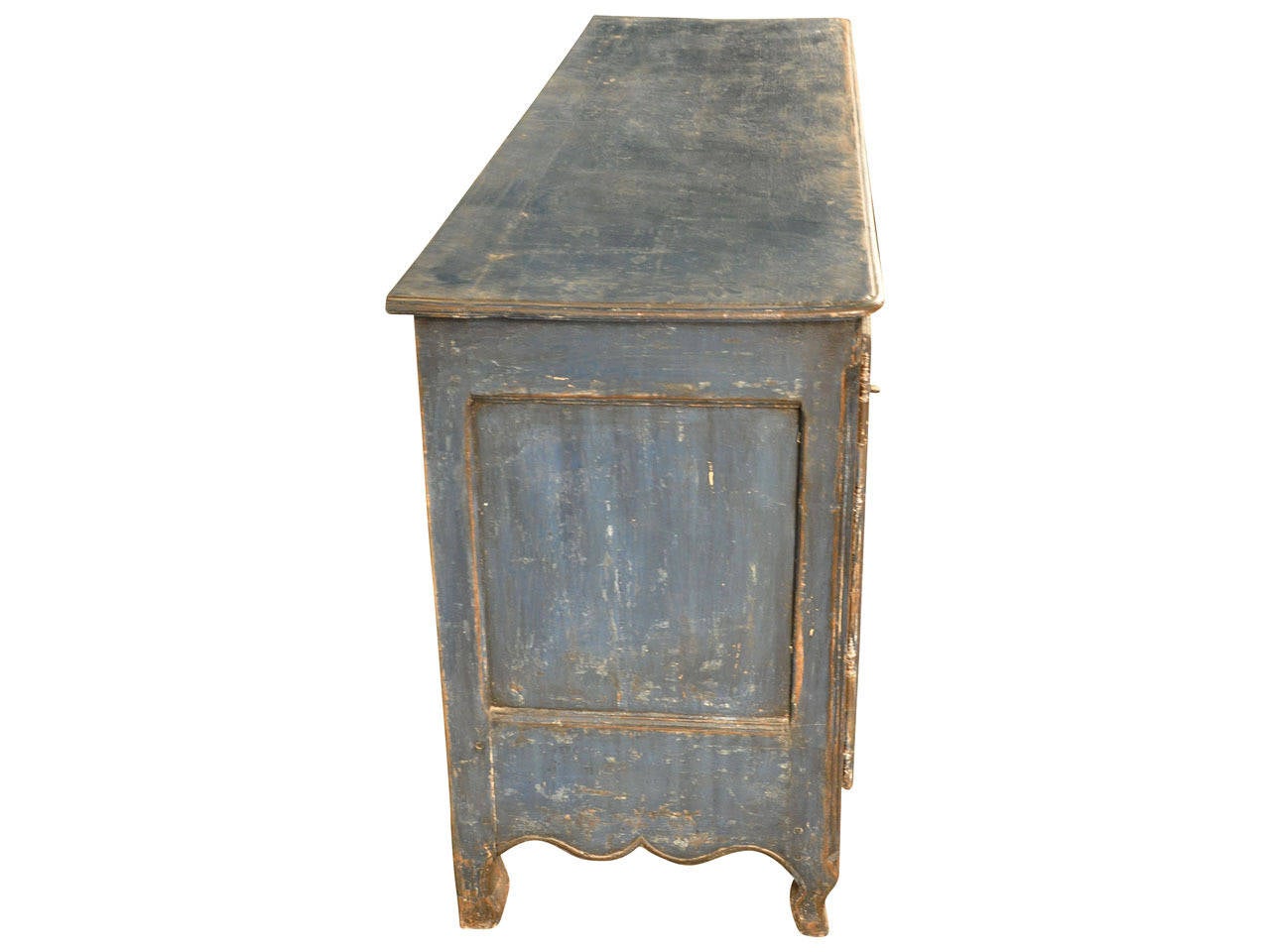 18th Century French Provencal Painted Enfilade Buffet 2