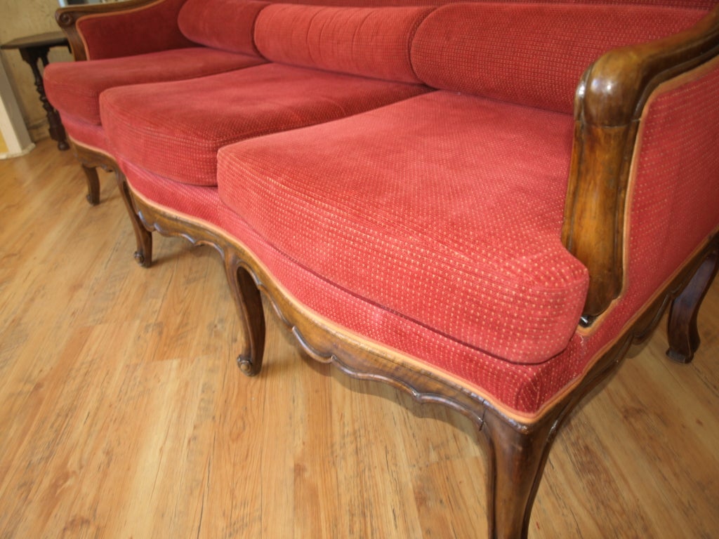 Mid-20th Century French Louis XV Style Sofa