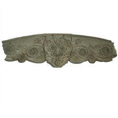 Late 19th Century French Zinc Window Panels
