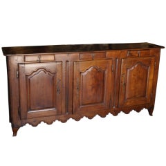 Used Late 18th Century Provencal Buffet in Cherry Wood