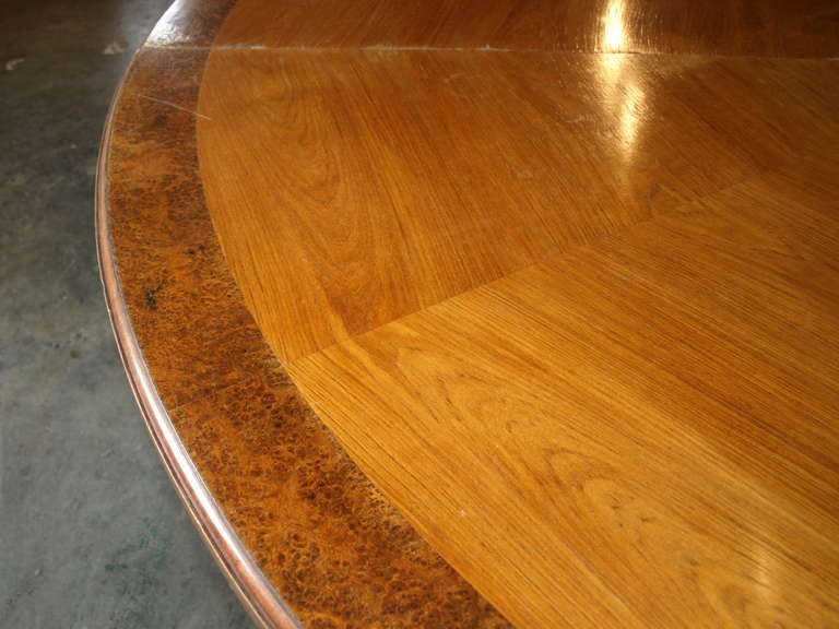 Antique Spanish Round Conference Table 3