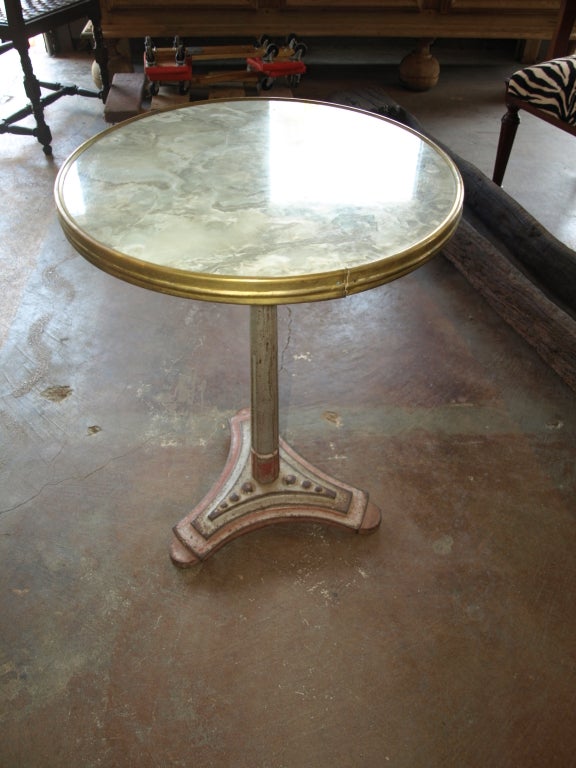 Art Deco Bistro Table In Good Condition In Atlanta, GA