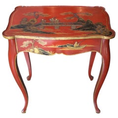 Louis XV Style French Chinoiserie Side Table