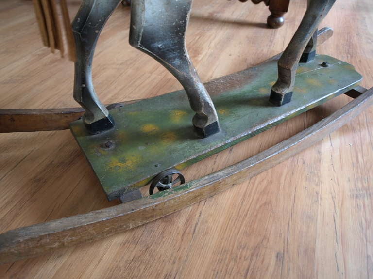 Vintage French Rocking Horse 2