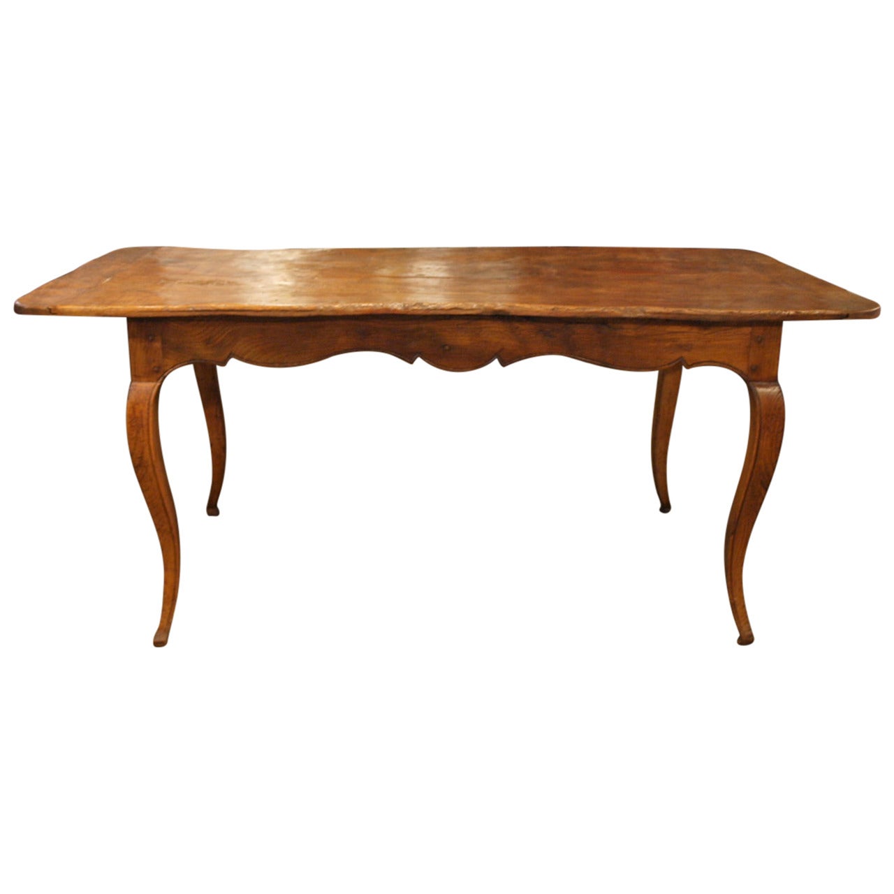 18th Century French Provencale Dining Table in Chestnut