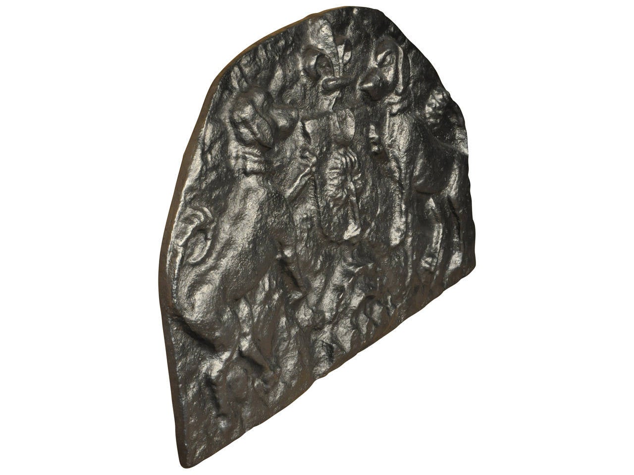16th Century French Cast Iron Fireback