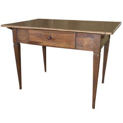 French Directoire Period Table in Walnut