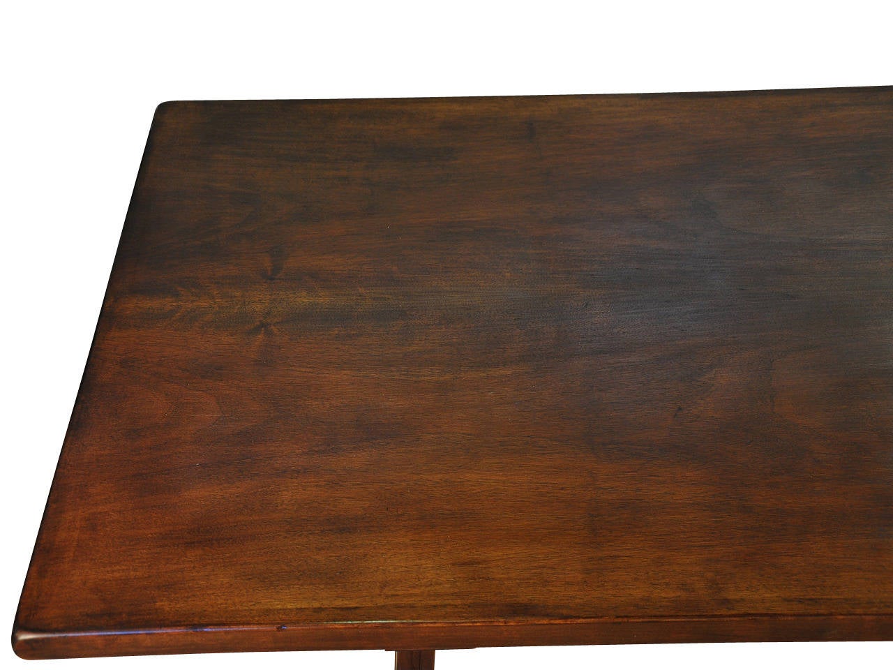 Early 20th Century Spanish Farm Table or Trestle Table in Walnut 2