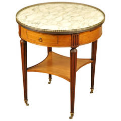 French Louis XVI Style Gueridon or "Table Bouillotte"