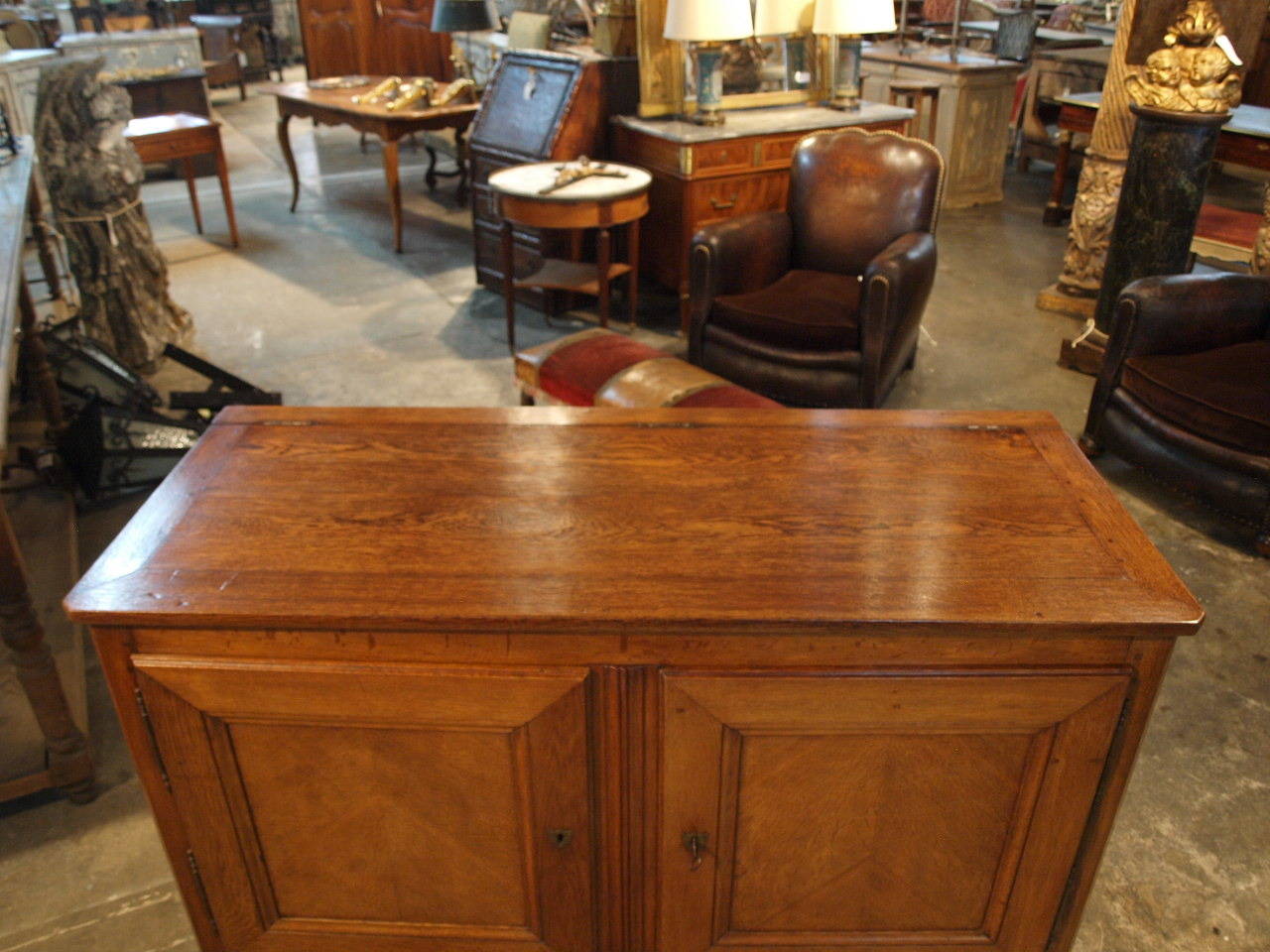 French Mid-19th Century Provençal Lift-Top Buffet 1