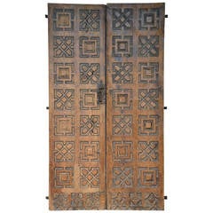 Pair Of Spanish Early 18th Century Doors