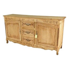 French Provencal Buffet in Washed Oak