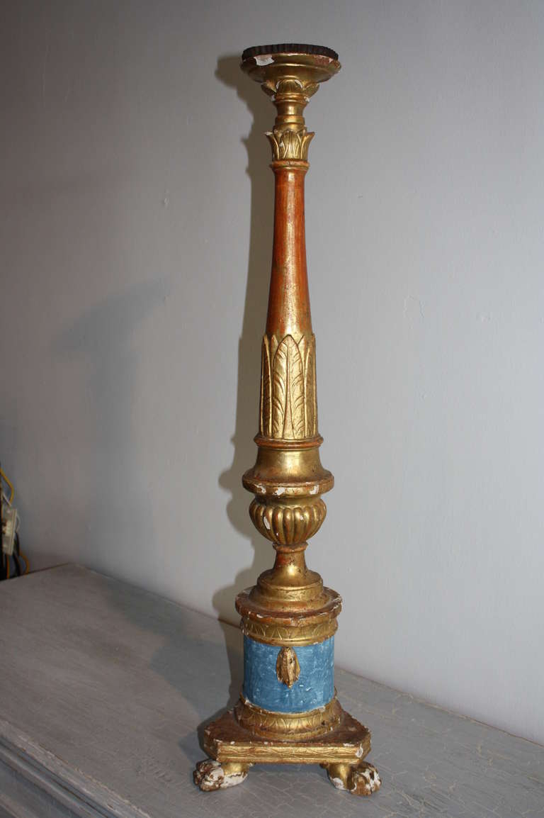 Early 19th Century French Empire Period Candlestick - Altar Pricket