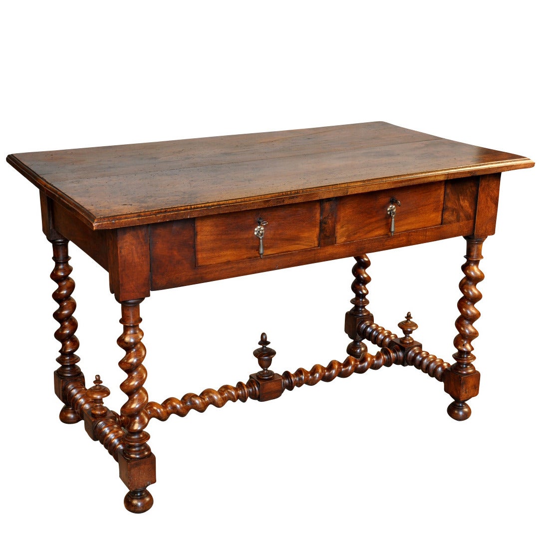 French 19th Century Louis XIII Style Writing Desk