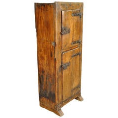 Antique Spanish 17th Century Primitive Cabinet